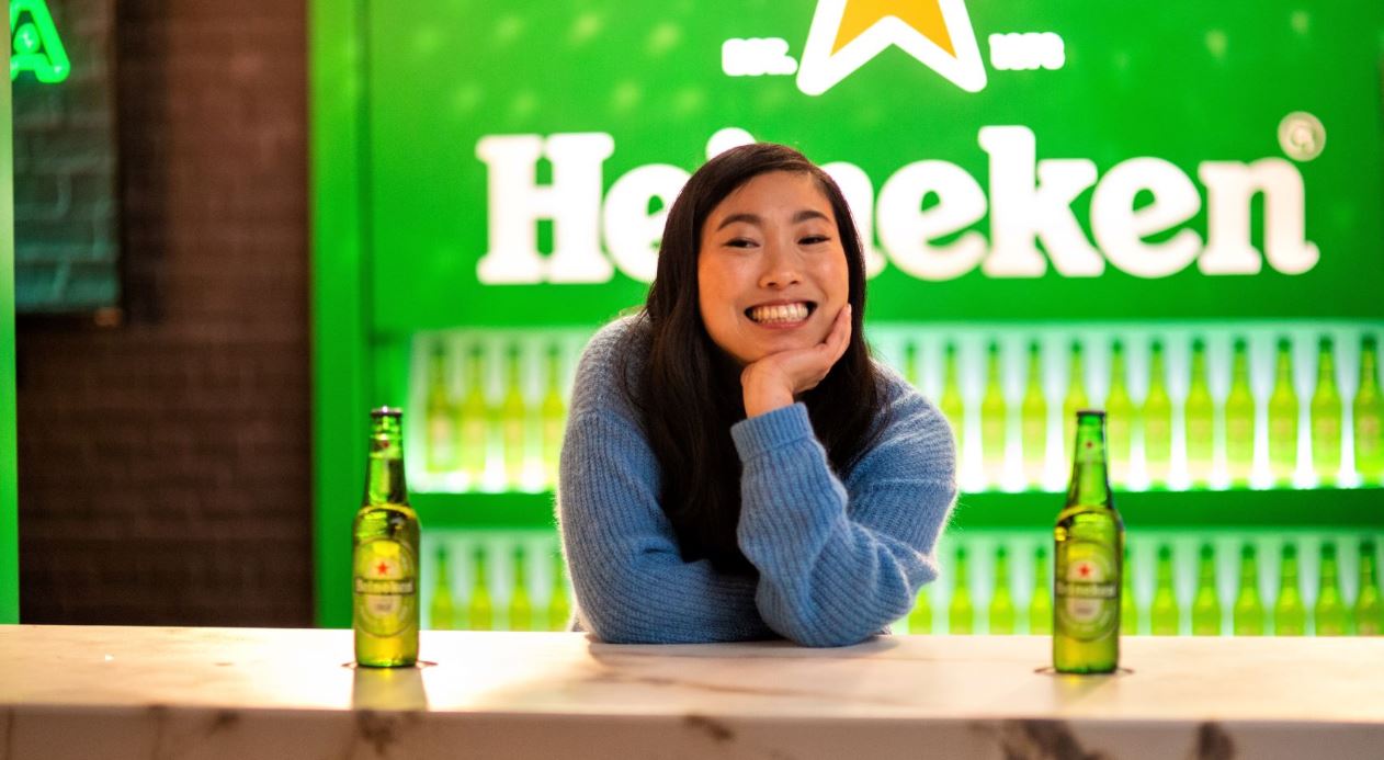 heineken awkwafina